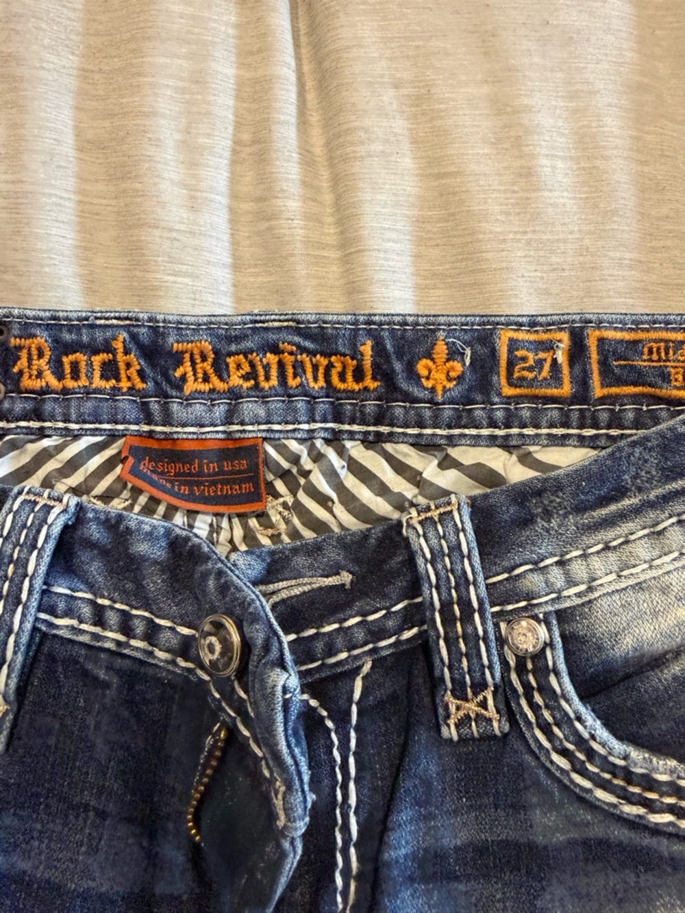 Rock Revival Women's Fiery Red Bootcut Jeans - Picture 3 of 5